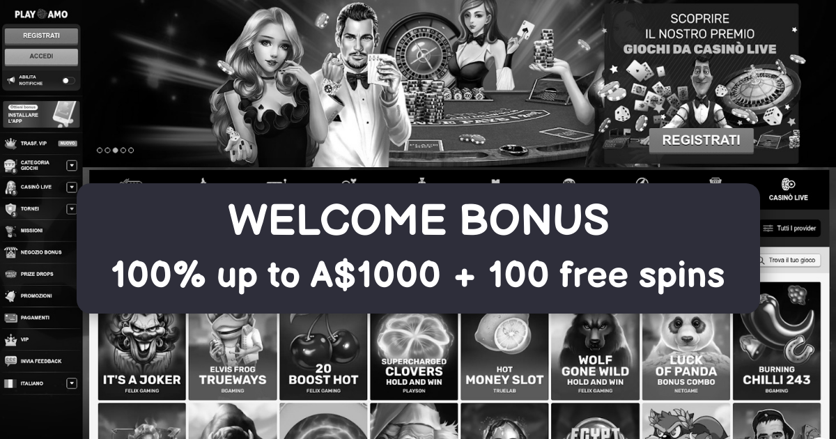 PlayAmo Casino Australia - Top Online Slots